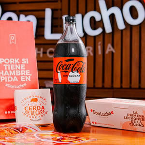 Coca Cola Zero 1.5 Litros - Don Lucho - Lechonería Coca Cola Zero 1.5 Litros - Don Lucho - Lechonería